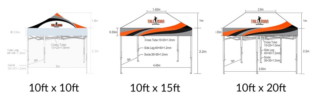 Hex frame tent specs