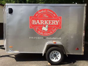 Barkery Trailer decals