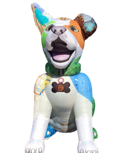 Custom inflatable dog
